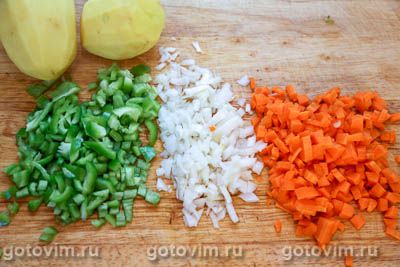 Щи из свежей капусты с нутом