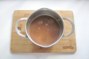 Шоколадный мусс из манки