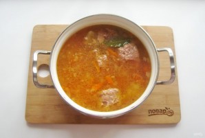 Шурпа из тушенки