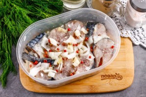 Скумбрия маринованная без уксуса