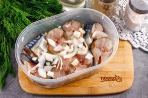 Скумбрия маринованная без уксуса