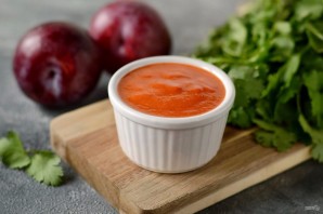 Слива с болгарским перцем на зиму