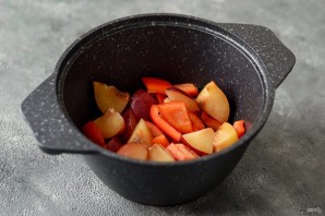 Слива с болгарским перцем на зиму