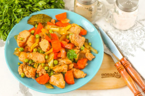 Соте из индейки