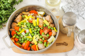 Соте из индейки