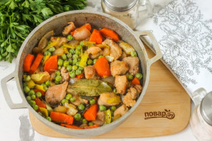 Соте из индейки