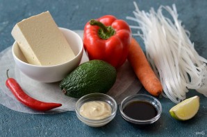 Спринг-роллы с тофу