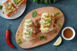 Спринг-роллы с тофу