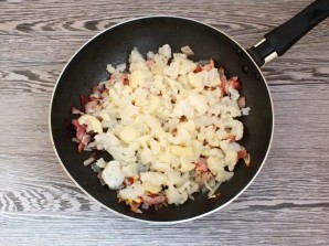 Суп из чечевицы с цветной капустой