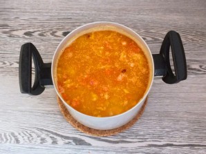 Суп из чечевицы с цветной капустой