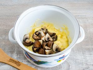 Суп из королевских шампиньонов