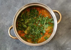 Суп с кольраби