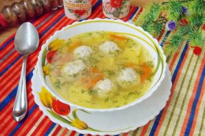 Суп с желтой чечевицей