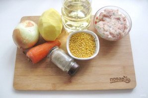 Суп с желтой чечевицей