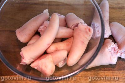 Свиные хвосты, тушенные по-китайски Свиные хвосты, тушенные по-китайски