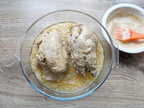 Свиные ножки с капустой