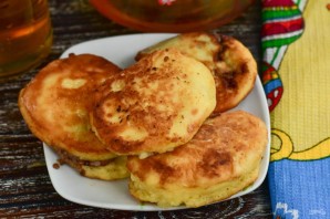 Сырники из творога с шоколадом Сырники из творога с шоколадом