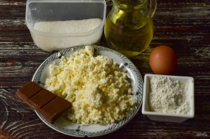 Сырники из творога с шоколадом Сырники из творога с шоколадом