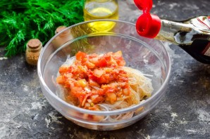 Тайский салат с морепродуктами