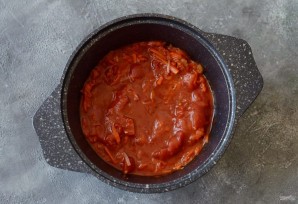 Томатный вегетарианский суп