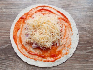 Тортилья с ветчиной