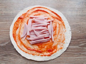 Тортилья с ветчиной