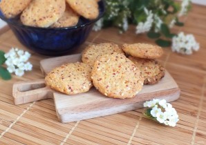 Творожное печенье без сахара