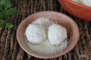 Творожные кокосовые шарики Творожные кокосовые шарики