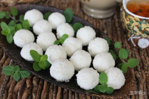 Творожные кокосовые шарики Творожные кокосовые шарики