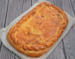 Уральский пирог с рыбой Уральский пирог с рыбой