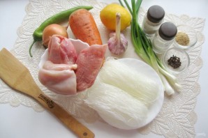 Вьетнамский суп "Фо" с курицей