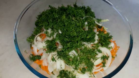 Витаминный салат из свежей капусты Витаминный салат из свежей капусты