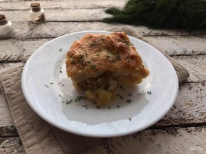 Заливная запеканка Заливная запеканка