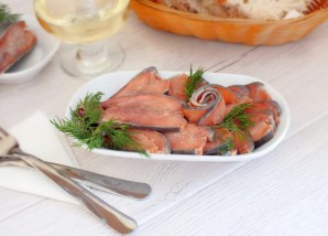 Засолка горбуши сухим способом