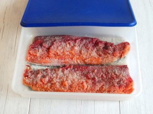 Засолка горбуши сухим способом