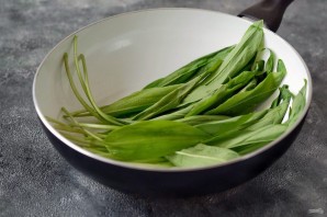 Жареная черемша