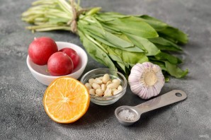 Жареная черемша