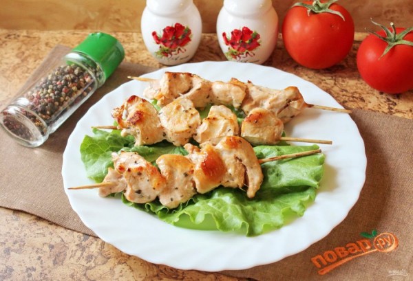 6 рецептов шашлыка из курицы для любителей постного мяса        