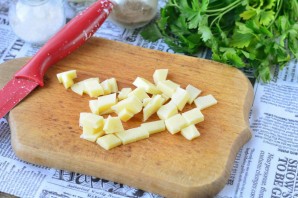 Ананасы под сыром в духовке