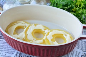 Ананасы под сыром в духовке