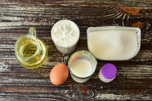 Бисквитные блинчики на сковороде