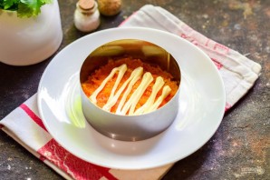 Cалат "Нежность" с куриной печенью Cалат "Нежность" с куриной печенью