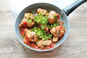 Чахохбили из индейки по-грузински