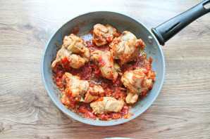 Чахохбили из индейки по-грузински