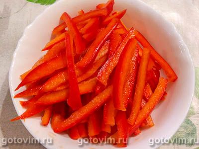 Цуйван - монгольская лапша с овощами и мясом Цуйван - монгольская лапша с овощами и мясом