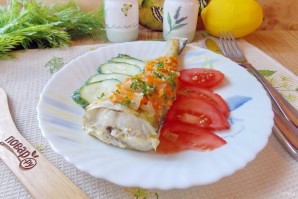 Диетический минтай в фольге в духовке