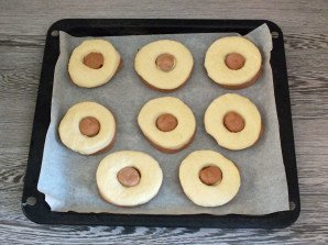 Дрожжевые булочки с какао