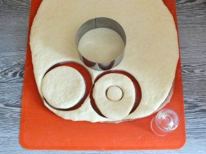 Дрожжевые булочки с какао