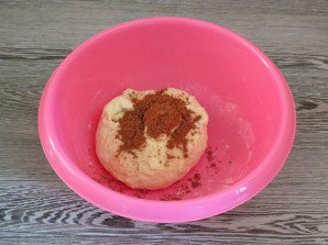 Дрожжевые булочки с какао