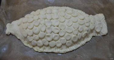 Филе судака в слоеном тесте